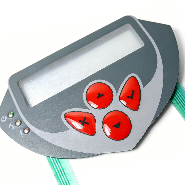 Membrane Switch with Epoxy Embossing