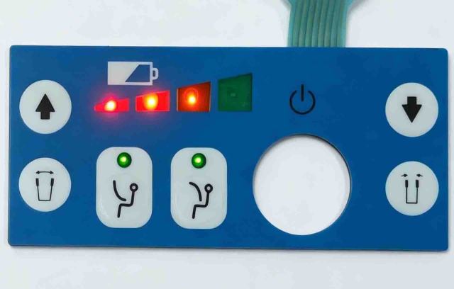 LED luminous membrane switch